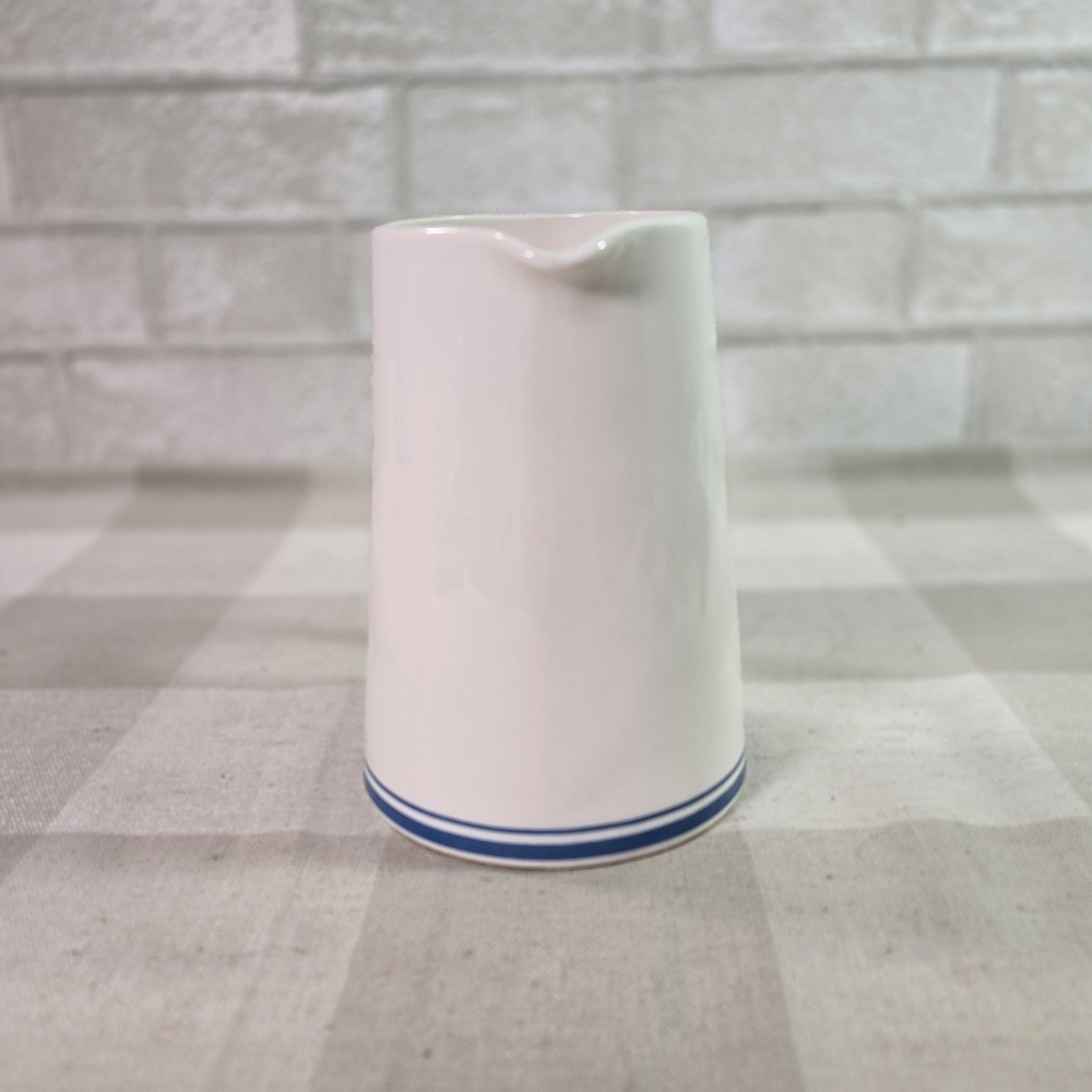 Grace Fine Porcelain Bunny Rabbit Blue Pitcher - Picture 2 of 6